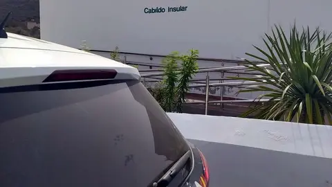 Imagen del Aula de la Naturaleza de Máguez donde permanecen los inmigrantes infectados por el coronavirus.