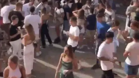 botellón tnf
