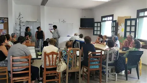 Alumnos de Yaiza de la Escuela de Adultos