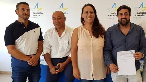 Concejales CC San Bartolomé