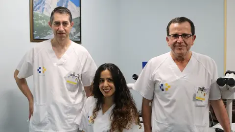 Especialistas del Hospital Doctor José Molina Orosa