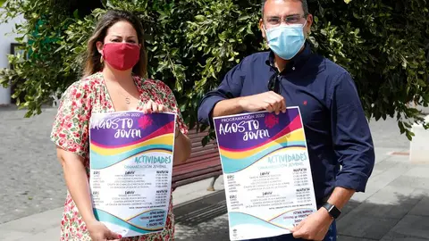 ALCALDE Y CONCEJALA AGOSTO JOVEN