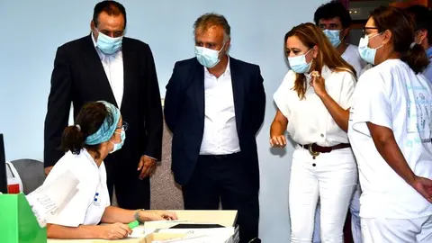 Visita al Hospital de Lanzarote