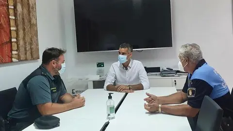 DAVID OVALLE, ALEXIS TEJERA Y CARMELO TEJERA REUNIÓN COORDINACIÓN (1)