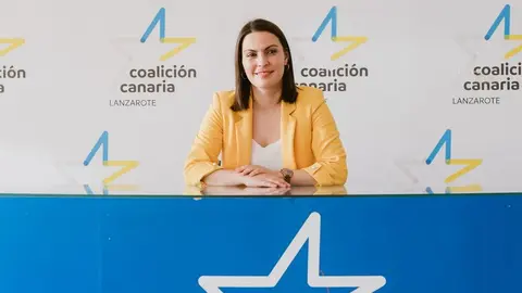 Migdalia Mach&iacute;n, secretaria general de CC en Lanzarote.