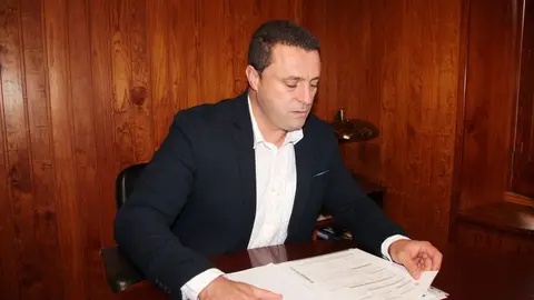 Óscar Noda, alcalde de Yaiza