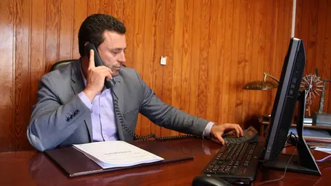 Óscar Noda, alcalde de Yaiza