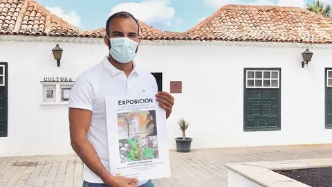 El concejal de Cultura de Yaiza, Daniel Medina