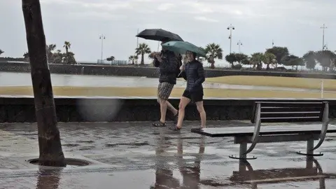 Lluvias en Lanzarote