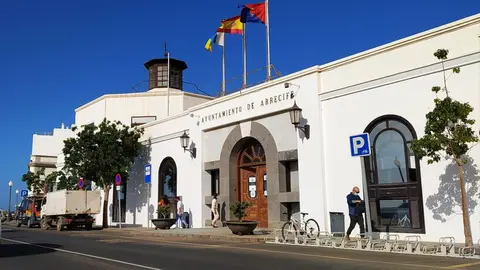 Edificio del  Ayuntamiento de Arrecife. Imagen de este miércoles 7 de octubre de 2020