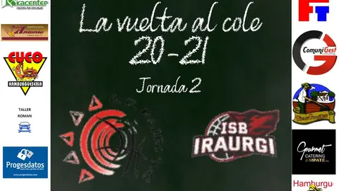 Cartel J02 vs Azkoitia Azpeitia ISB web