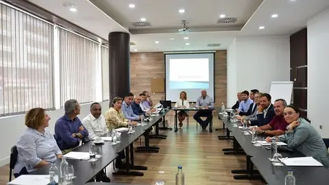 Imagen de una asamblea de la Federación lanzaroteña.
