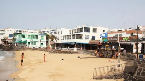 Imagen de archivo de una Playa de Playa Blanca