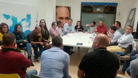 Imagen de una permanente anterior de CC en Lanzarote.