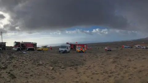 Simulacro accidente avión (2)