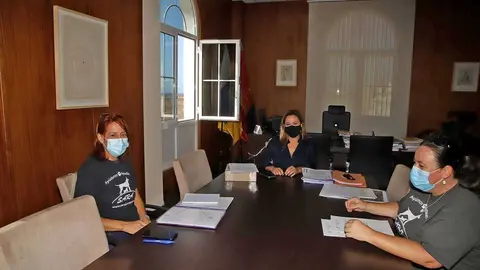 Reunión con Protectora Sara