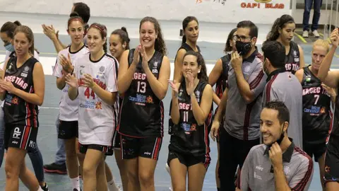 La felicidad del equipo se reflejó tras el encuentro.