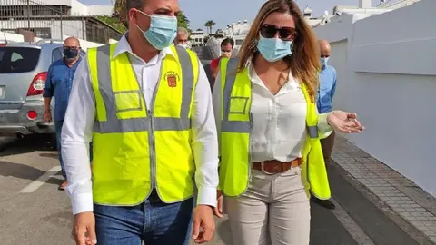 Loli Corujo junto a Jacobo Medina