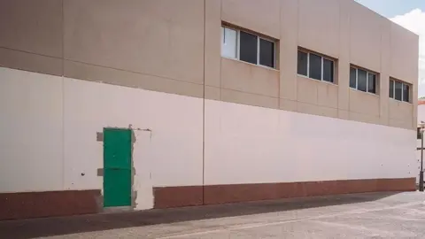 El local municipal irá en esta zona del Pabellón Cubierto de Argana Alta, en Arrecife
