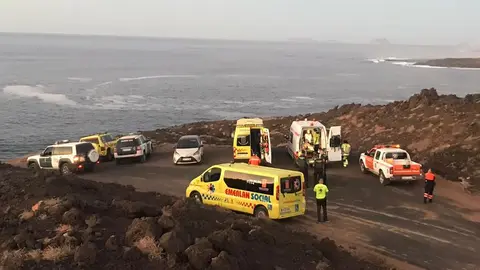 Imagen donde fue rescatado sin vida el cuerpo del varón.