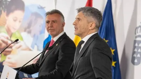 Imagen de la última visita del ministro del Interior a Canarias.