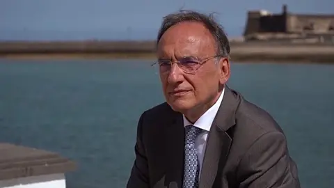 Manuel Fajardo en Arrecife.