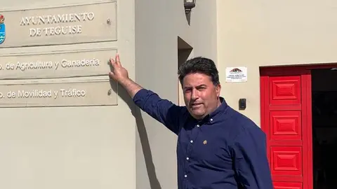 Gerardo Rodríguez, concejal de Agricultura del Ayuntamiento de Teguise.