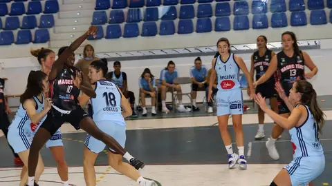 Una de las jugadas del Magec Tías.