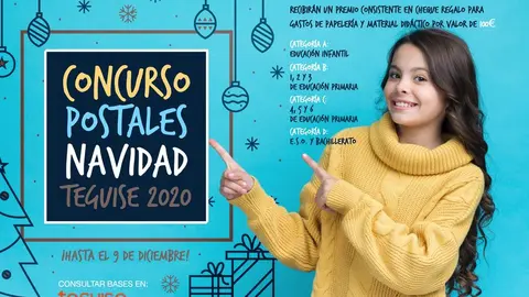 CONCURSO POSTALES NAVIDAD TEGUISE