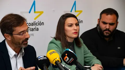 Imagen de archivo de los consejeros de CC en el Cabildo.