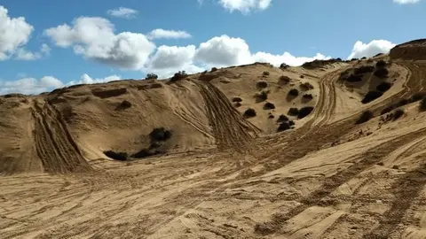 Imagen que Pueblo Maho cree que se está destruyendo.