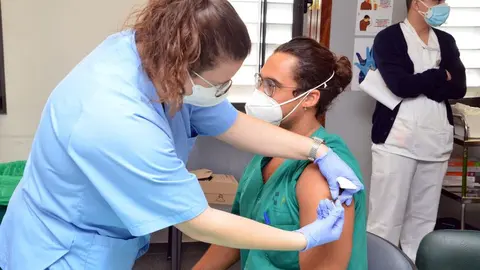Vacunación de profesionales sanitarios