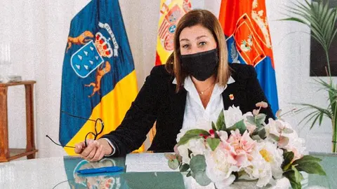 Astrid Pérez, alcaldesa de Arrecife, capital de Lanzarote