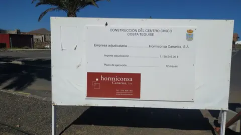 Obras del Centro Cívico (Imágenes de Cs)