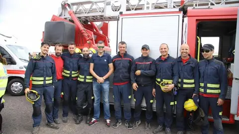 Bomberos del Consorcio de Seguridad y Emergencias