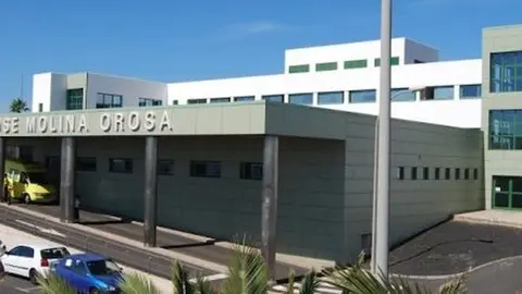 Fachada del hospital de Lanzarote.