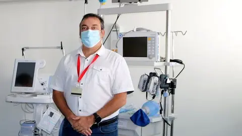 José Luis Aparicio, gerente del Hospital Doctor José Molina Orosa.