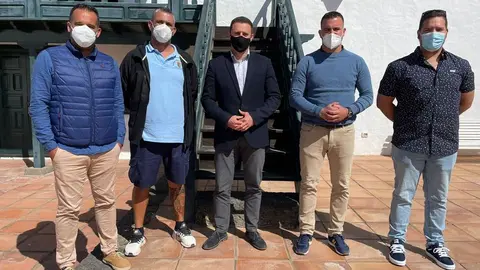 Representantes de entidades organizadoras