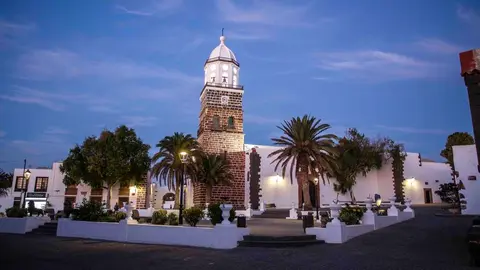 Vistas de Torre de Iglesia Guadalupe-La Villa de Teguise-Lanzarote