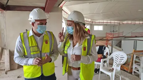 Dolores Corujo junto a Jacobo Medina