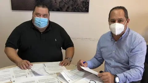 Guayo Rodríguez y Juan Monzón.