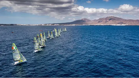 European and African continental qualification regatta for the Tokyo 2021 Olympic Games.Marina Rubicon, Lanzarote, Canary Islands.
14 September, 2017
© Sailing Energy