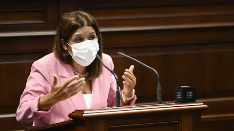 Carmen Hernández, parlamentaria de Nueva Canarias.