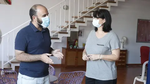 LETICIA PADILLA Y LEANDRO DELGADO CONCEJALES DE LANZAROTE EN PIE SI PODEMOS EN EL MUNICIPIO DE ARRECIFE C120820