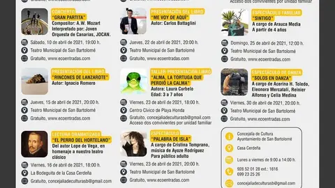 CARTEL ABRIL CULTURAL SB 2021