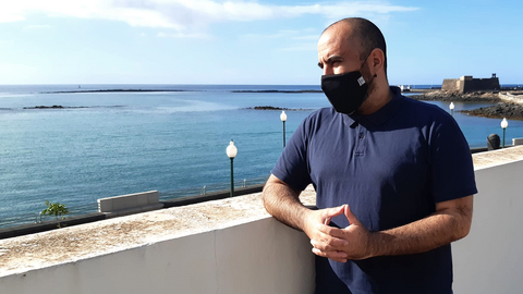 Leandro Delgado Lanzarote En Pie