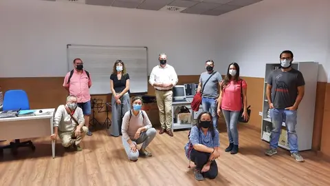 Foto (reunión con los ponentes) ((1)