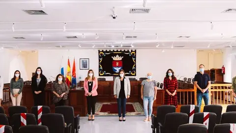 Toma de posesión de los nuevos Trabajadores Sociales del Ayuntamiento de Arrecife contratados como funcionarios interinos