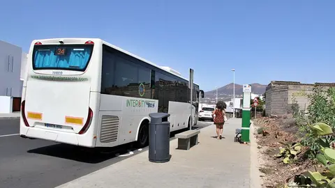 Parada de guagua.