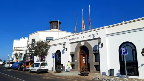 Edificio de la Casa Consistotial del Ayuntamiento de Arrecife, en la capital de Lanzarote
